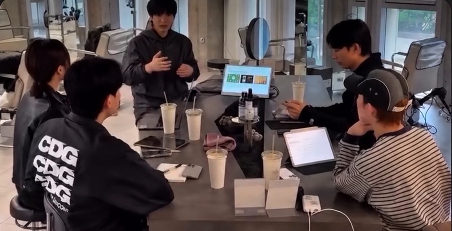 헤어숍 세미나 현장
